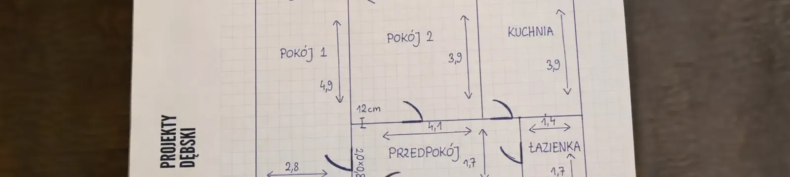 Co zrobić, gdy nie masz rzutu mieszkania?